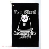 Tea First Anything Else Golf Towel thumb 0