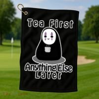 Tea First Anything Else Golf Towel thumb 1
