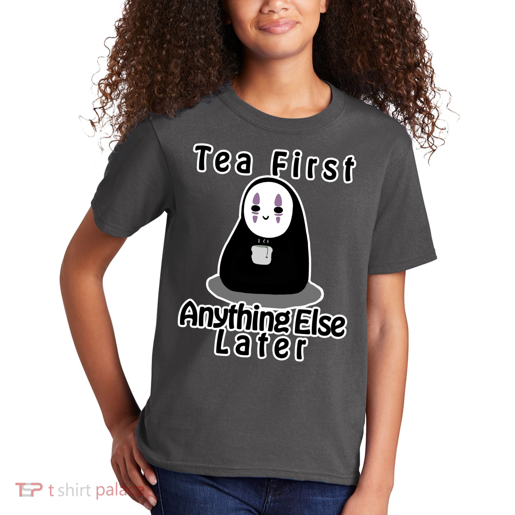 Tea First Anything Else Kids T-Shirt