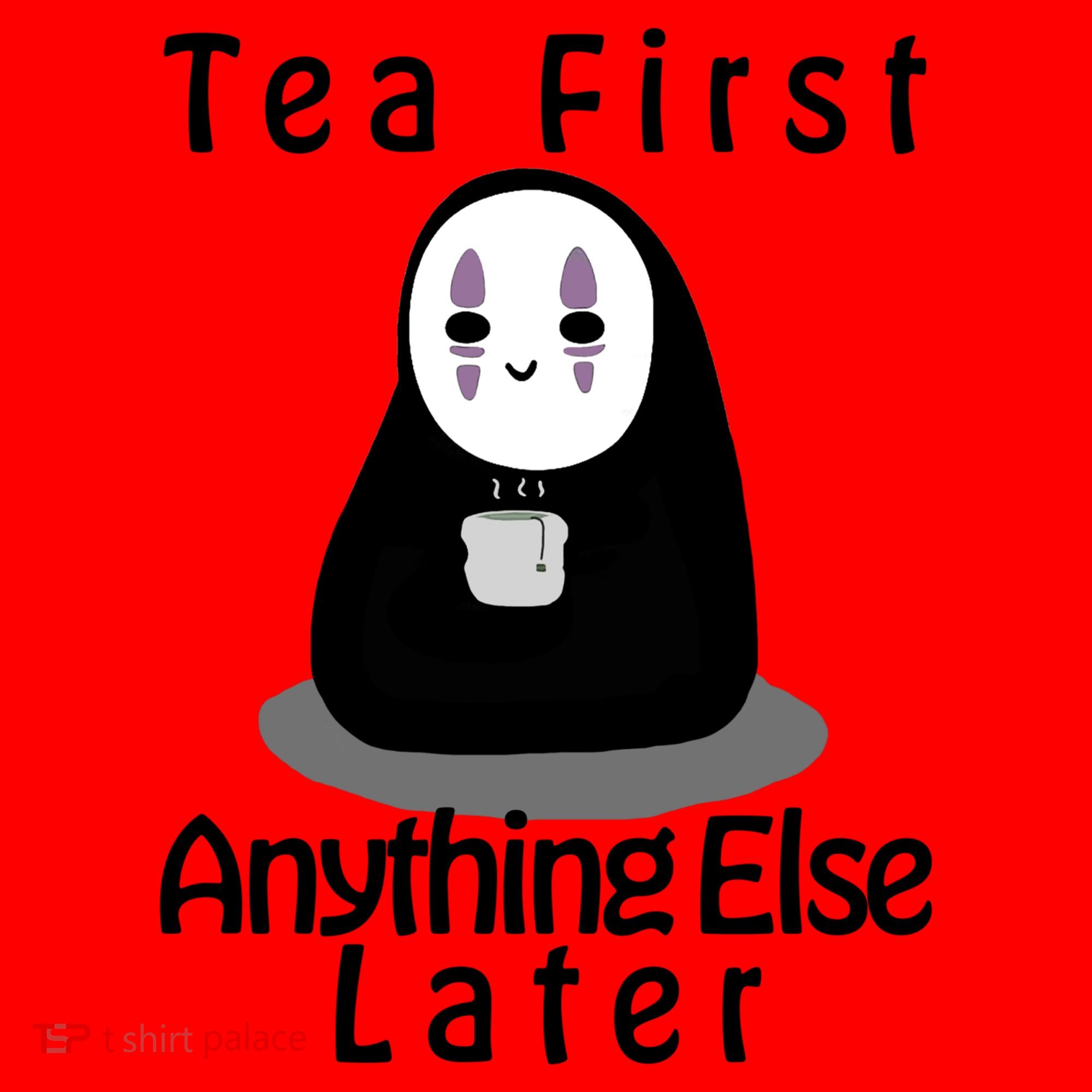 Tea First Anything Else Santa Hat