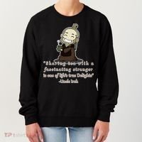 Tea With Strangers Uncle Iron Quote Women's Sweatshirt thumb 0