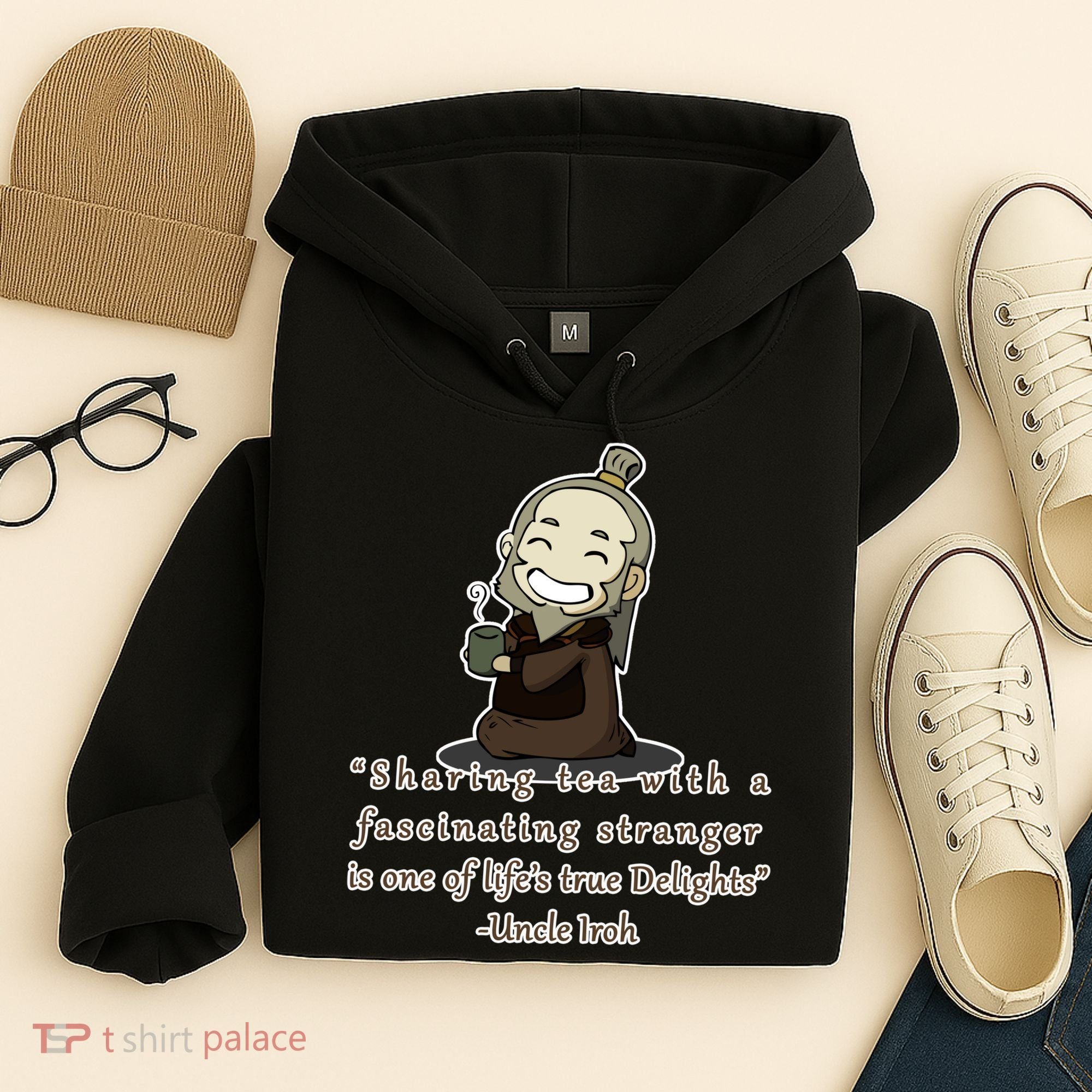 Tea With Strangers Uncle Iron Quote Hoodie