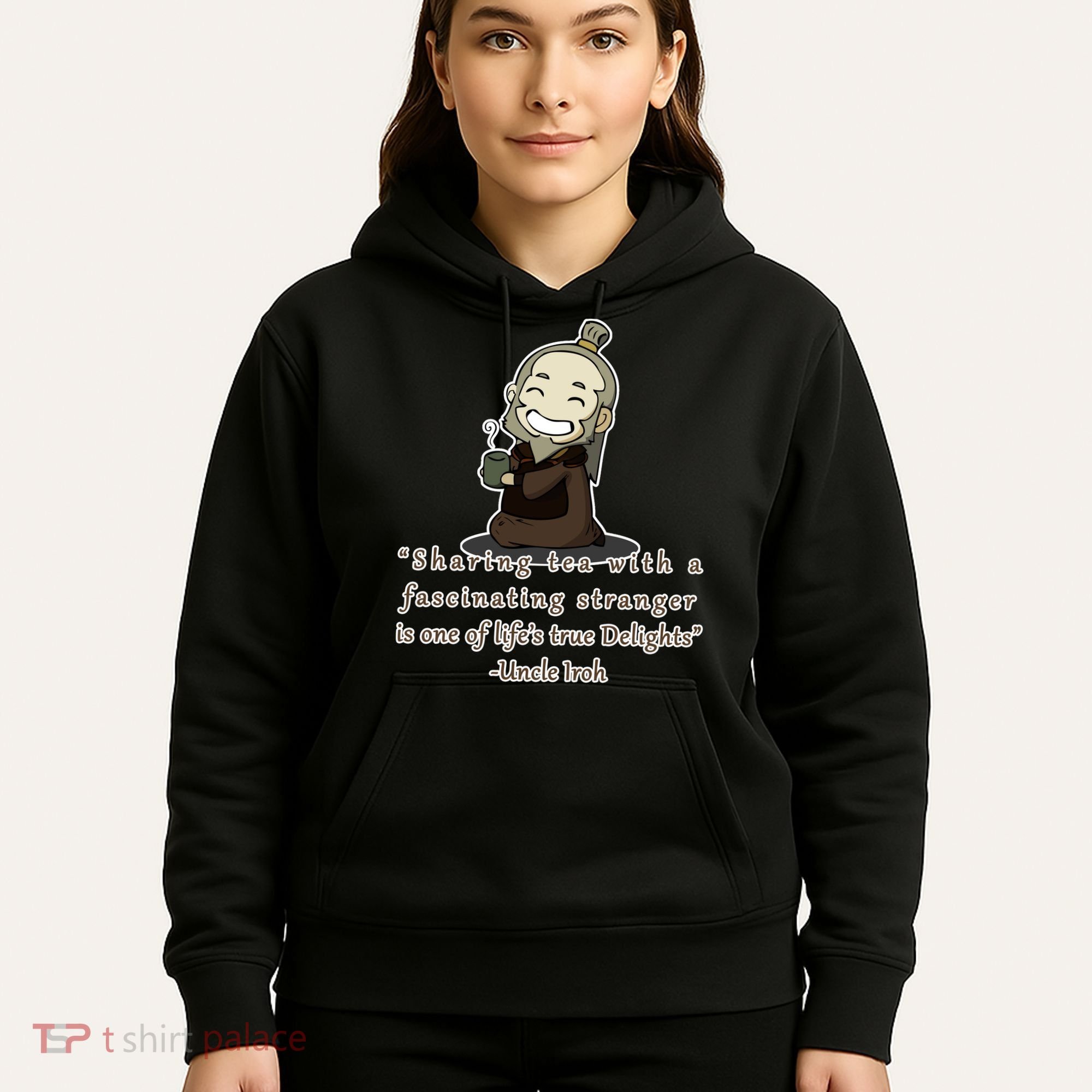 Tea With Strangers Uncle Iron Quote Hoodie