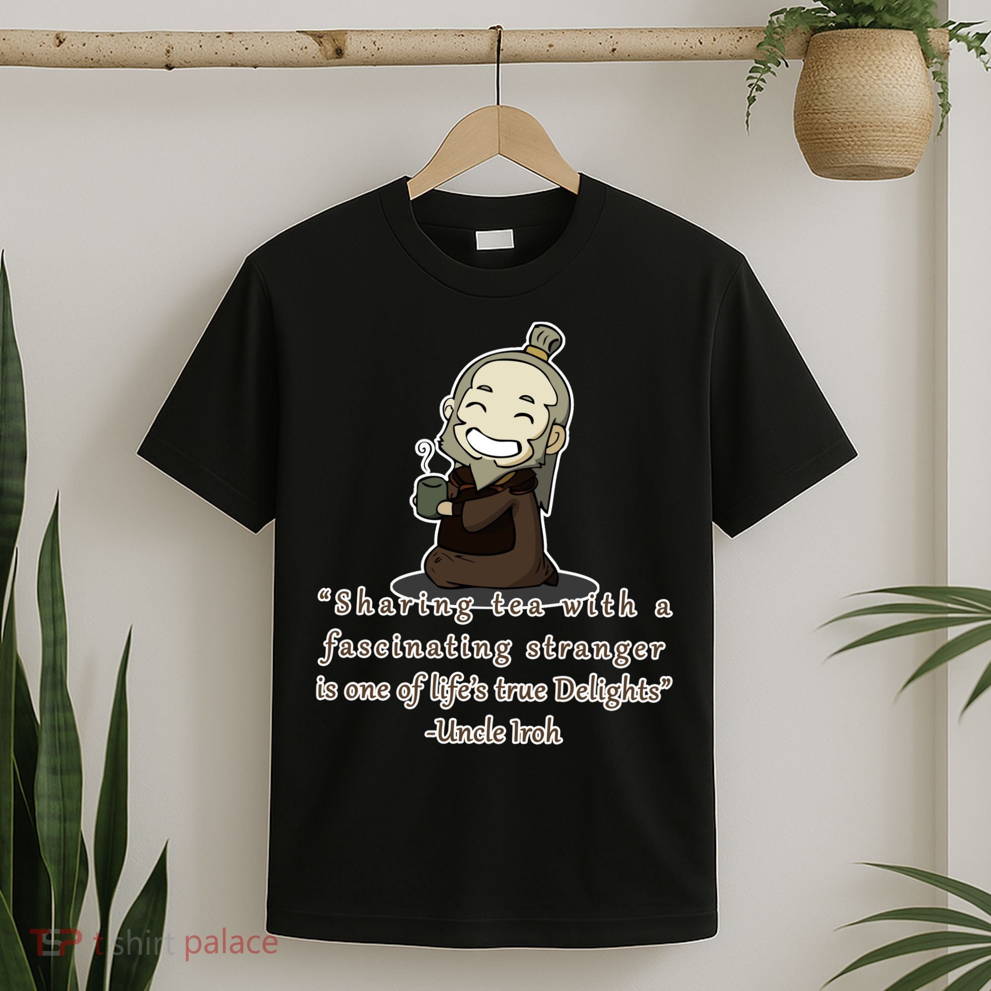 Tea With Strangers Uncle Iron Quote T-Shirt