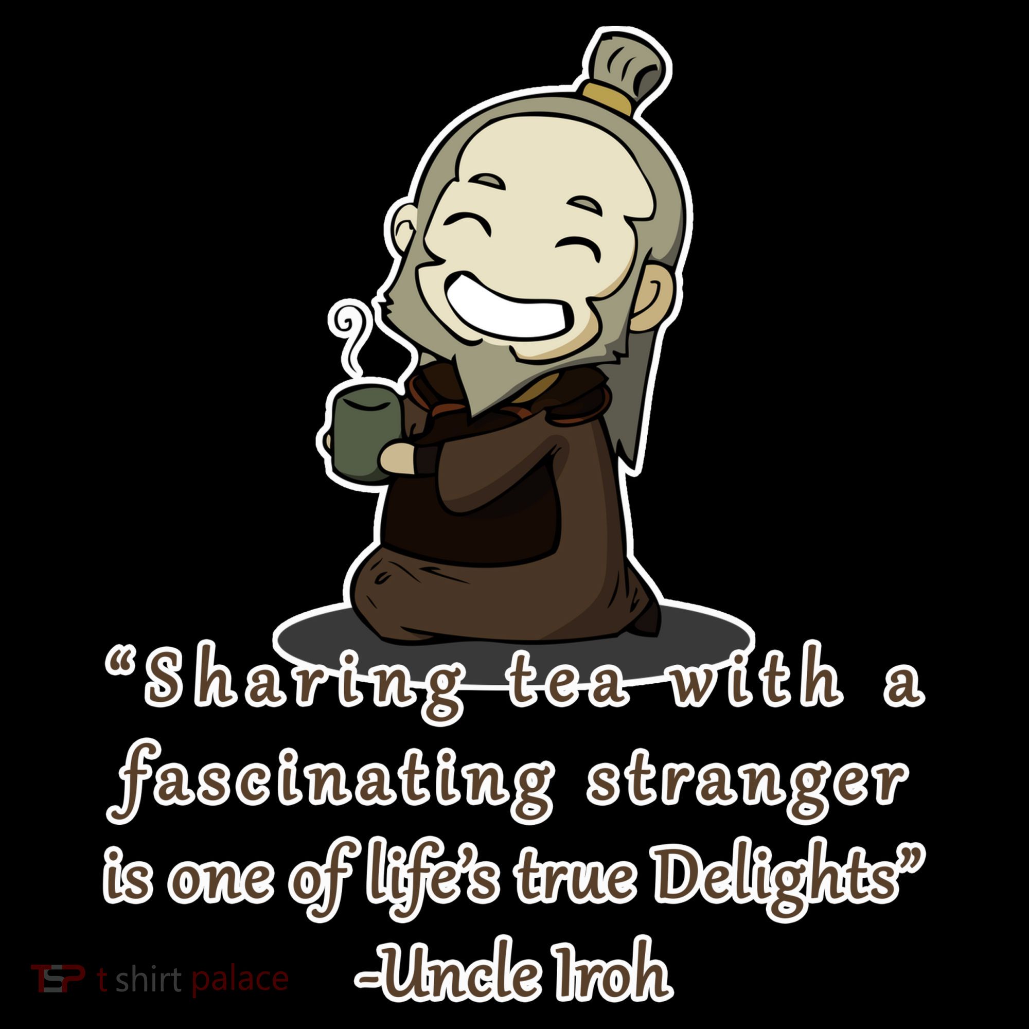 Tea With Strangers Uncle Iron Quote Tank Top