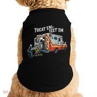 Treat Em And Yeet Em Gift Doggie Tank thumb 0