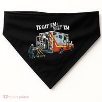 Treat Em And Yeet Em Gift USA-Made Doggie Bandana thumb 0