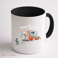 Treat Em And Yeet Em Gift Coffee Mug thumb 1