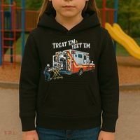 Treat Em And Yeet Em Gift Kids Hoodie thumb 3