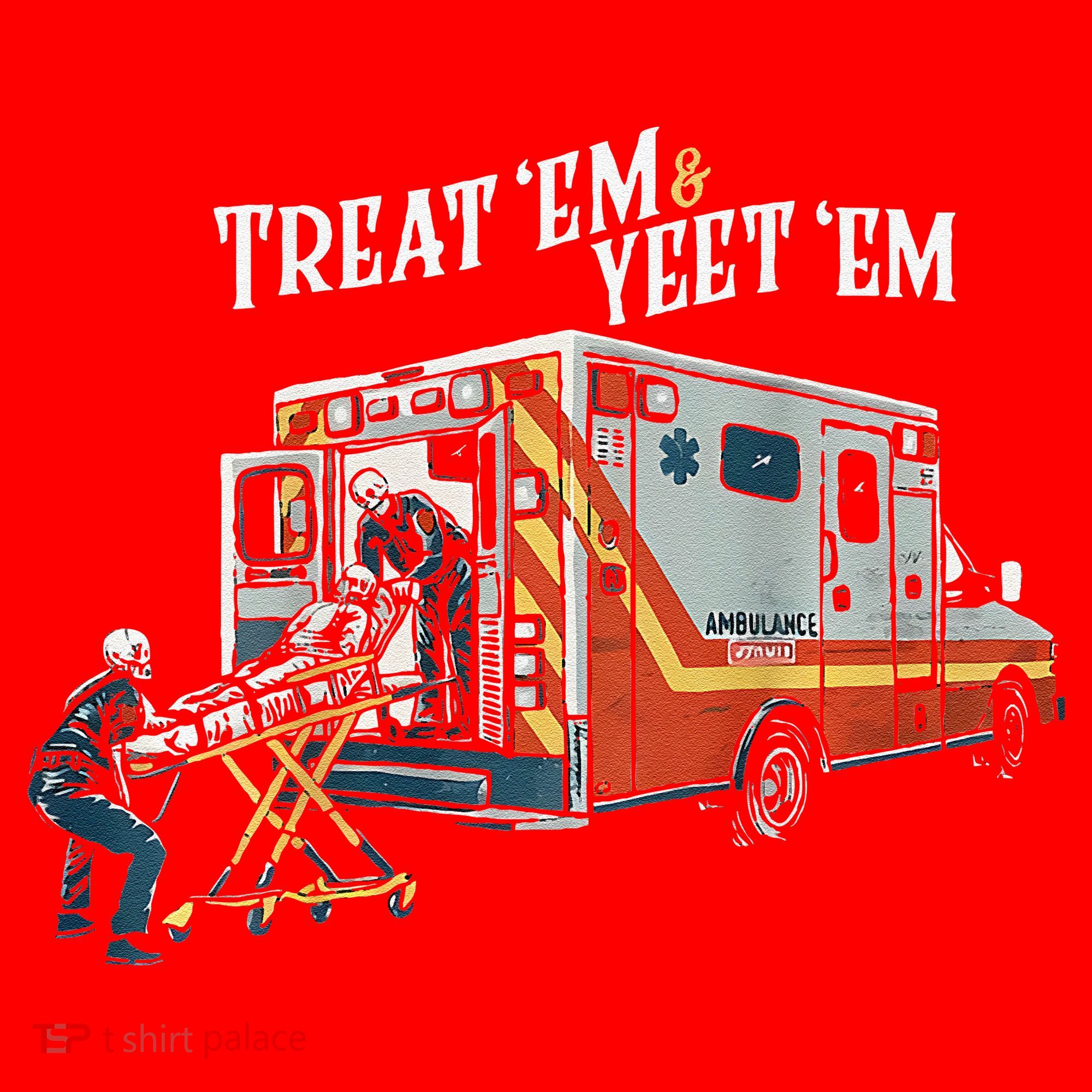 Treat Em And Yeet Em Gift Santa Hat