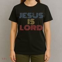 Tell Everyone About Jesus Christ S Jesus Is Lord Cool Christian Worship T-Shirt thumb 4
