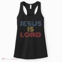 Tell Everyone About Jesus Christ S Jesus Is Lord Cool Christian Worship Women's Tank Top thumb 0