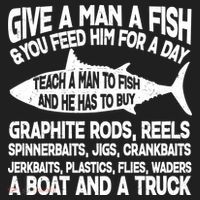 Teach A Man A Fish And He Has To Buy A Boat Tumbler thumb 3