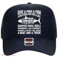 Teach A Man A Fish And He Has To Buy A Boat Hat thumb 0