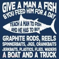 Teach A Man A Fish And He Has To Buy A Boat Tank Top thumb 6