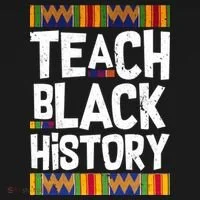 Teach Black History Doggie Tank thumb 4