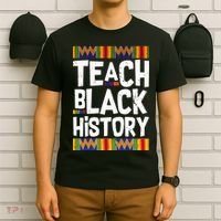 Teach Black History T-Shirt thumb 6