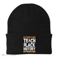 Teach Black History Beanie thumb 0