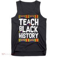 Teach Black History Tank Top thumb 0