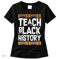 Teach Black History Women's T-Shirt thumb 0