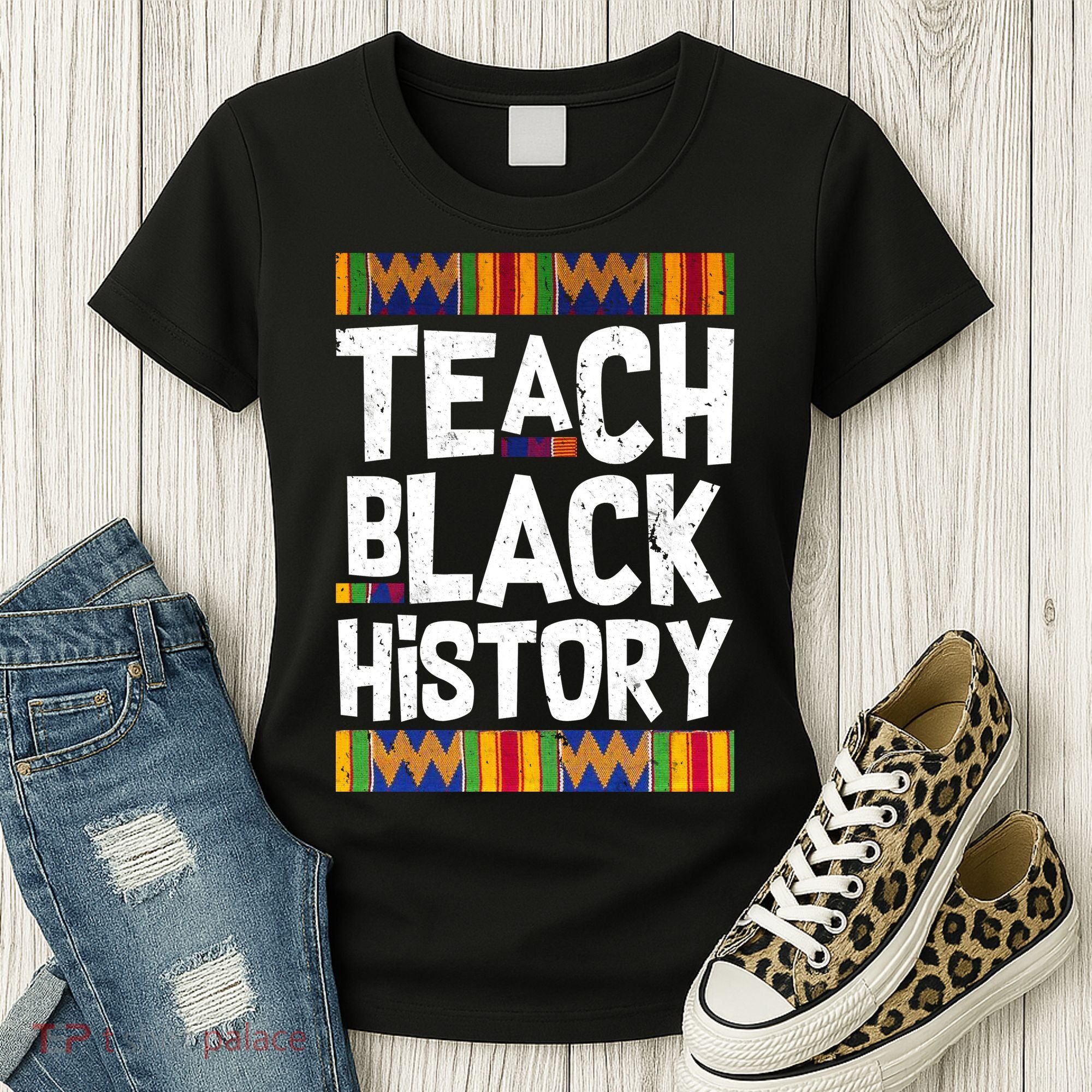 Teach Black History Women's T-Shirt