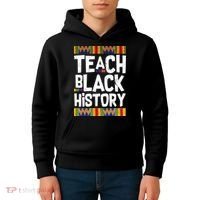 Teach Black History Kids Hoodie thumb 4