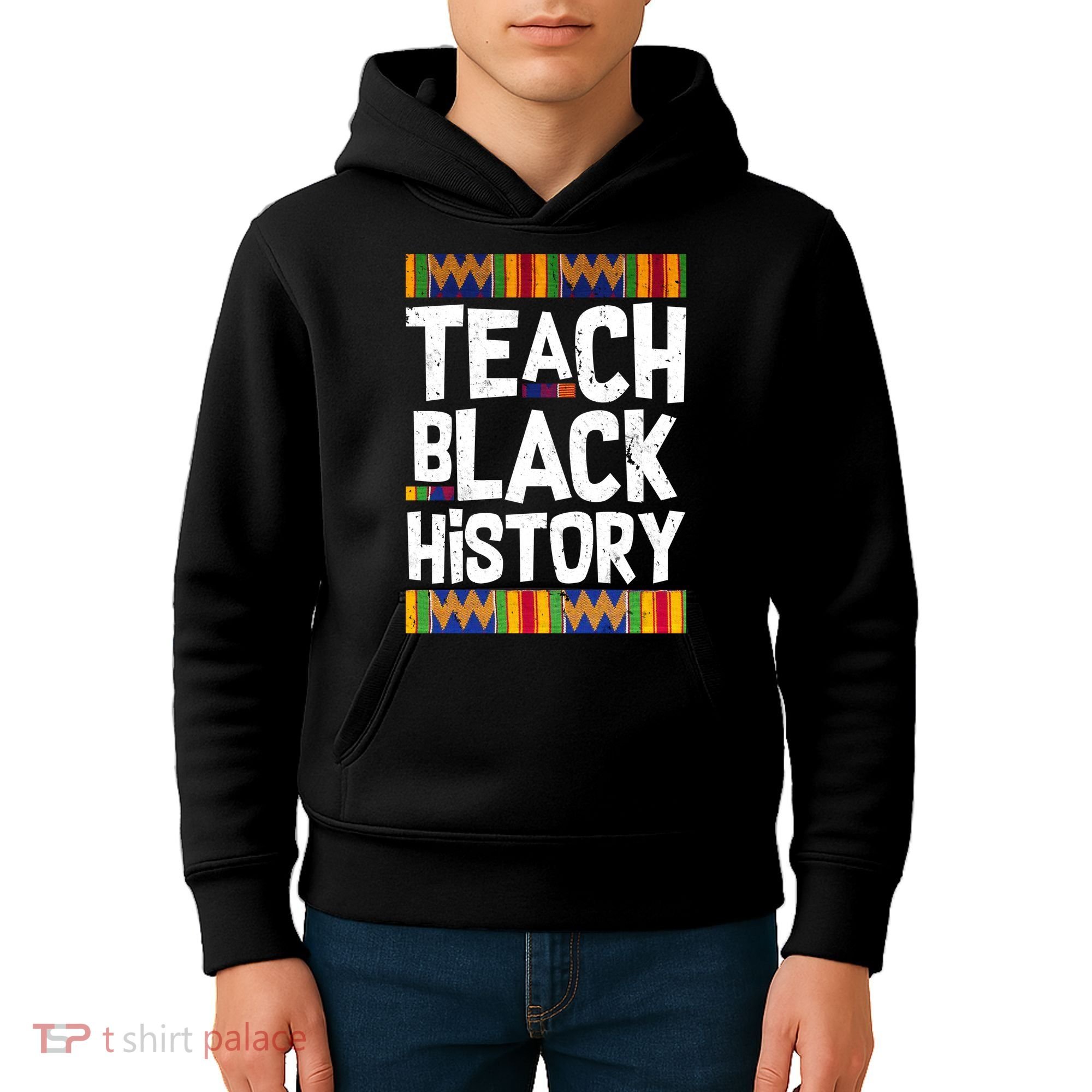Teach Black History Kids Hoodie