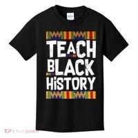 Teach Black History Kids T-Shirt thumb 0