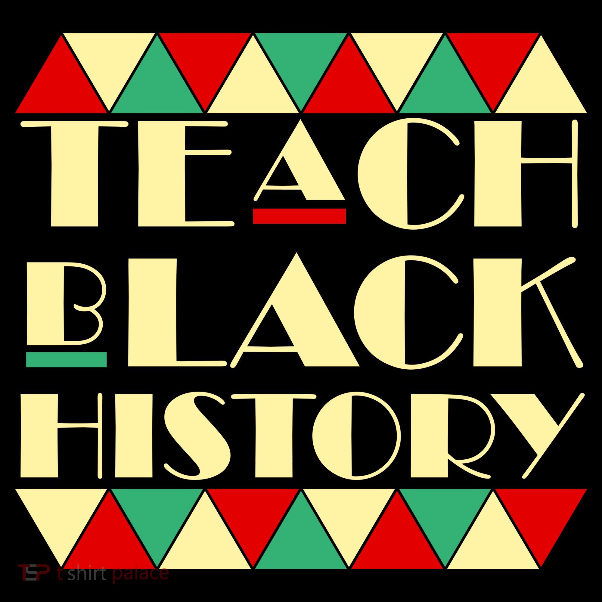 Teach Black History African Pride Doggie Tank