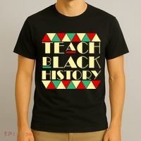 Teach Black History African Pride T-Shirt thumb 3