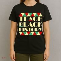 Teach Black History African Pride T-Shirt thumb 4