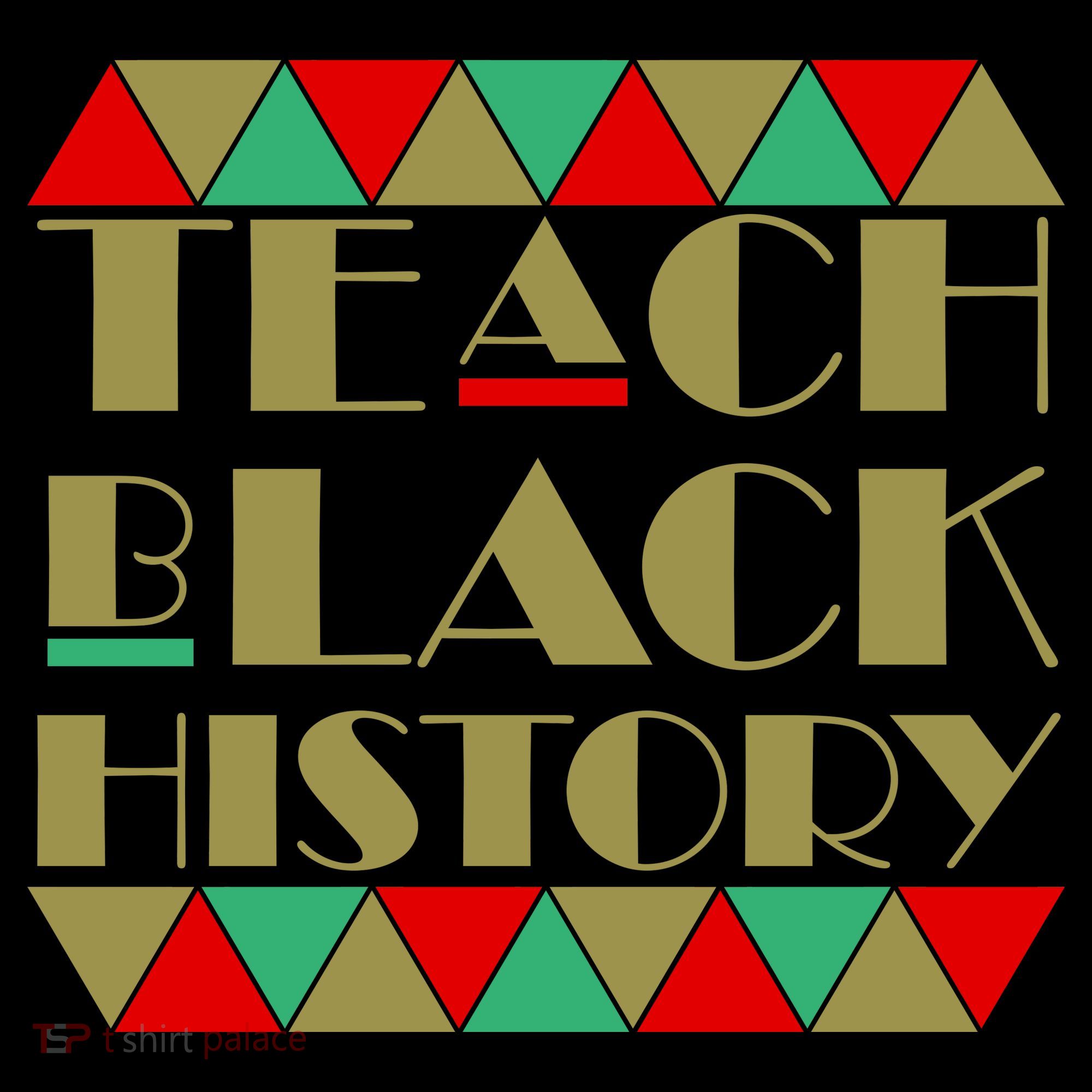 Teach Black History African Pride Coffee Mug