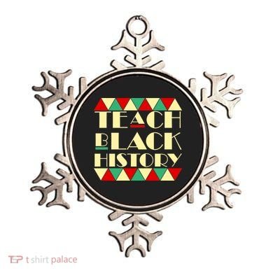 Teach Black History African Pride Ornament