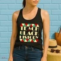 Teach Black History African Pride Women's Tank Top thumb 2