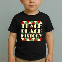 Teach Black History African Pride Toddler T-Shirt thumb 2