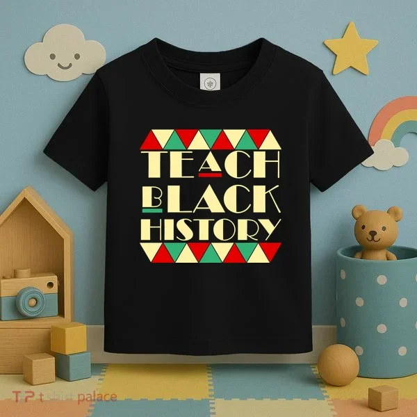 Teach Black History African Pride Toddler T-Shirt