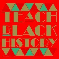 Teach Black History African Pride Santa Hat thumb 1