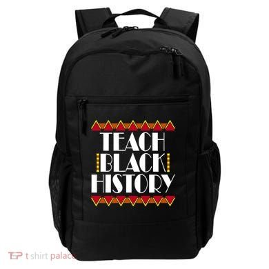 Teach Black History African Teacher Backpack