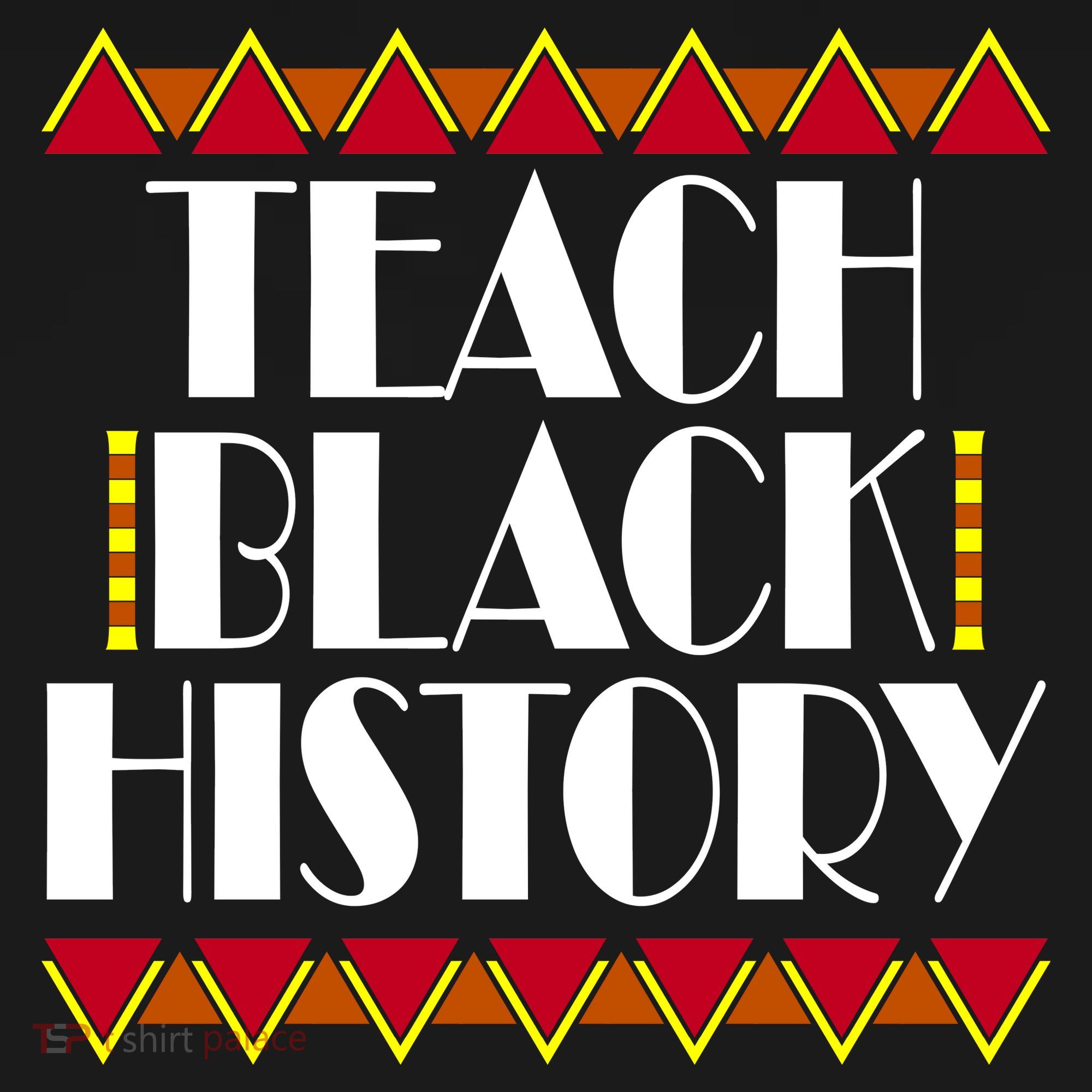 Teach Black History African Teacher Backpack