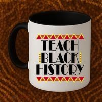 Teach Black History African Teacher Coffee Mug thumb 2