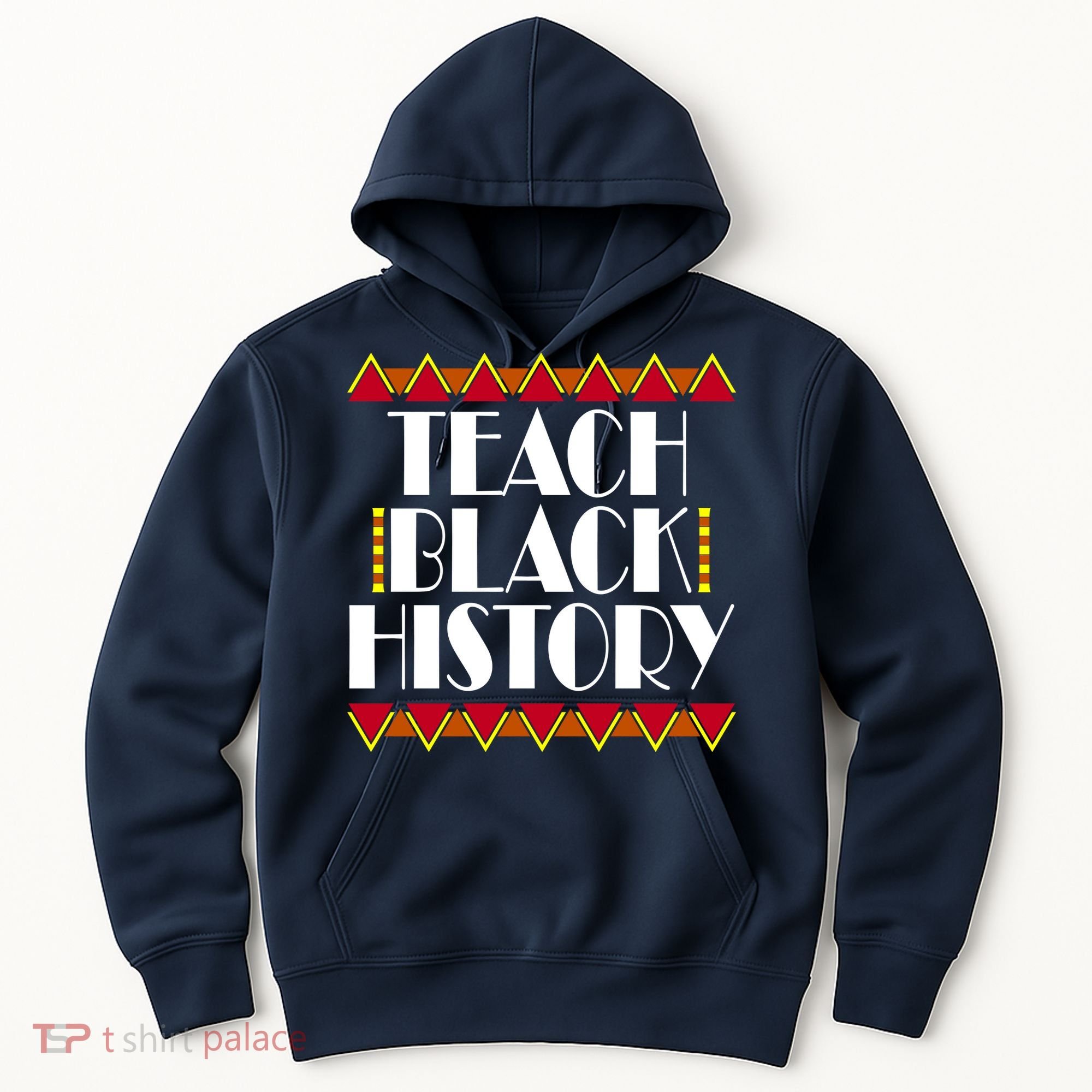 Teach Black History African Teacher Hoodie
