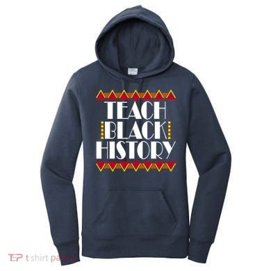 Teach Black History African Teacher Women's Hoodie