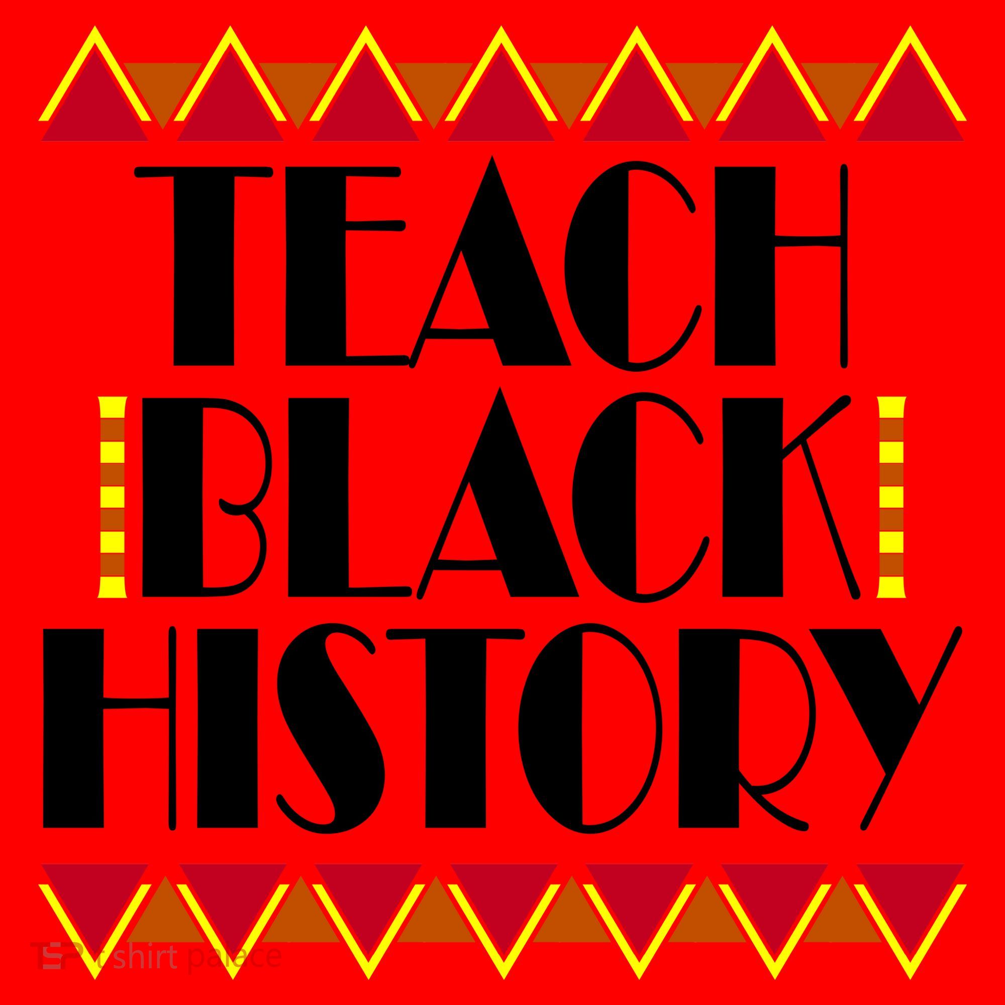 Teach Black History African Teacher Santa Hat