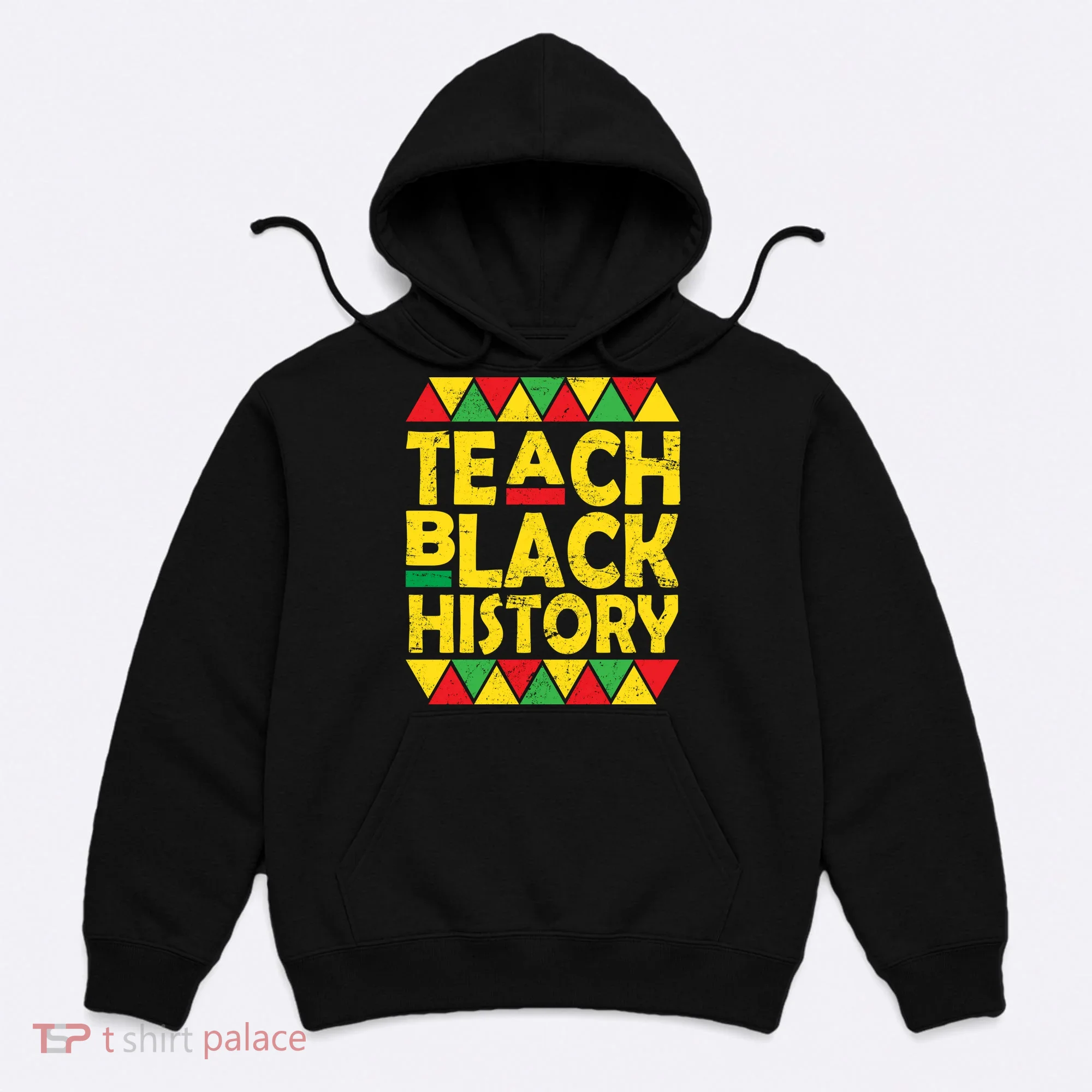 Teach Black History Month School Teacher Hoodie