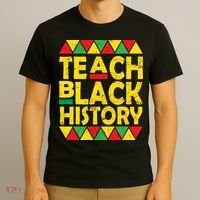 Teach Black History Month School Teacher T-Shirt thumb 3