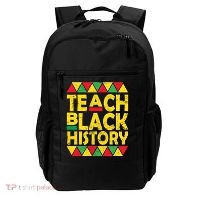 Teach Black History Month School Teacher Backpack