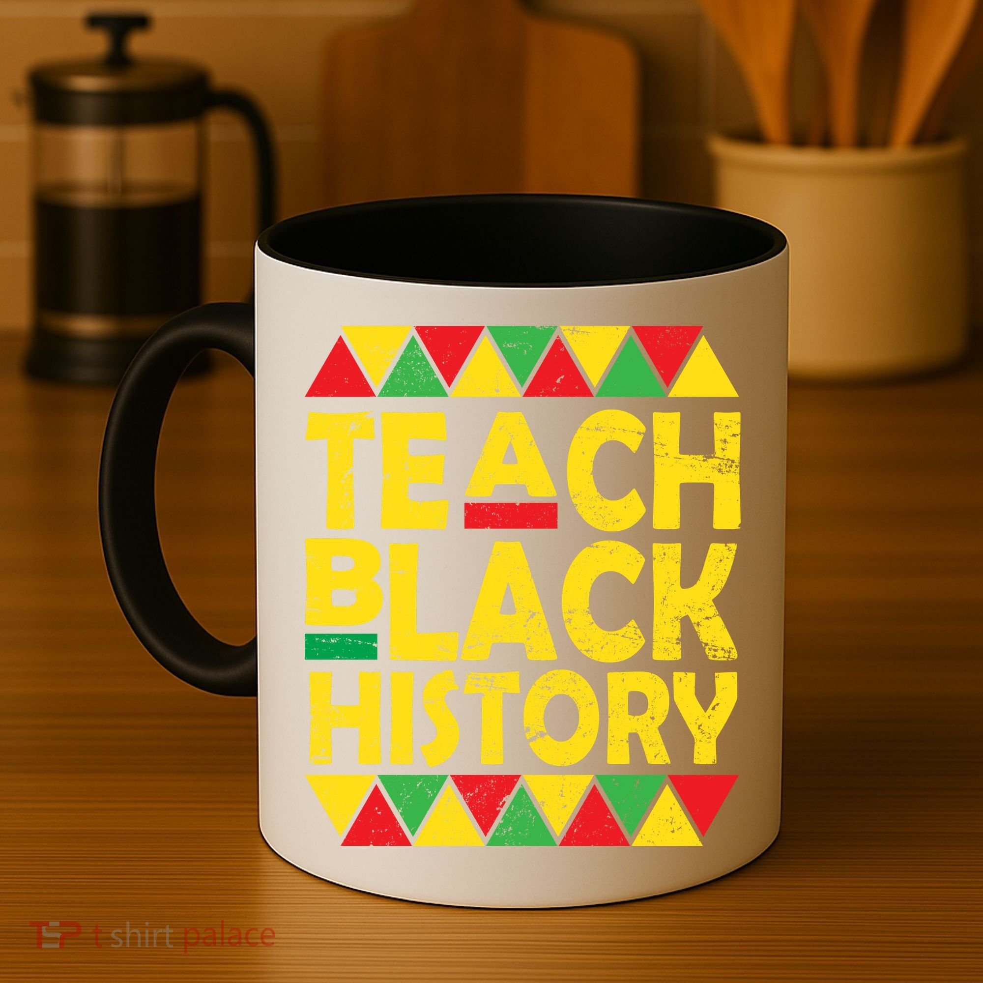 Teach Black History Month School Teacher Coffee Mug