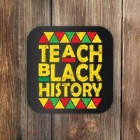 Teach Black History Month School Teacher Coaster thumb 0