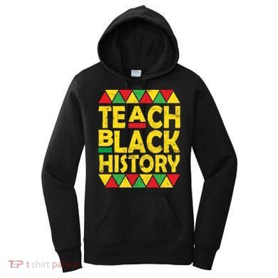 Teach Black History Month School Teacher Women's Hoodie
