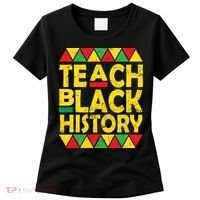 Teach Black History Month School Teacher Women's T-Shirt thumb 0